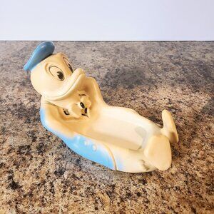 Vintage Philippe Charles Walt Disney Donald Duck Rubber Soap Holder, Made Canada